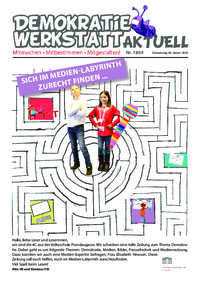 Werkstatt Medien (Zeitung) Werkstatt Medien (Zeitung)