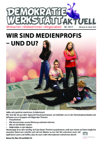 Werkstatt Medien (Zeitung) Werkstatt Medien (Zeitung)