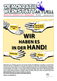 Werkstatt Partizipation (Zeitung) Werkstatt Partizipation (Zeitung)