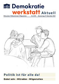 Werkstatt Politiker:innen (Zeitung)