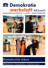 Werkstatt Politiker:innen (Zeitung)