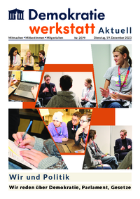 Werkstatt Politiker:innen (Zeitung)