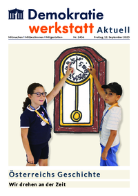 Werkstatt Zeitreise (Zeitung) Werkstatt Zeitreise (Zeitung)