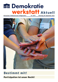 Werkstatt Partizipation (Zeitung) Werkstatt Partizipation (Zeitung)
