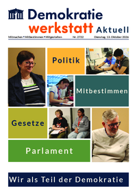 Werkstatt Politikerinnen und Politiker (Zeitung)