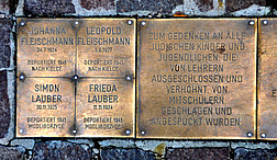 Gedenktafel in Kleine Sperlgasse in Wien © Franz Stürmer