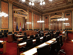 Bundesratssitzungssaal c Parlamentsdirektion Mike Ranz