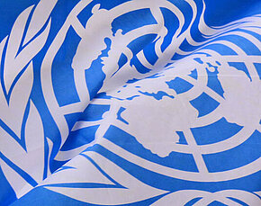 Flagge der Vereinten Nationen