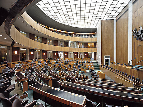 Sitzungssaal des Nationalrates 