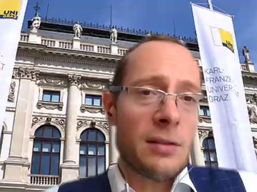 Juergen Pirker beim beim Chat zum Thema "Volksgruppen in OE" am 16.04.2026