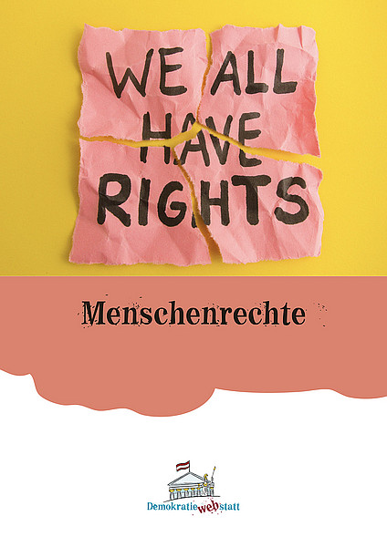 Cover E-Book Thema "Menschenrechte"
