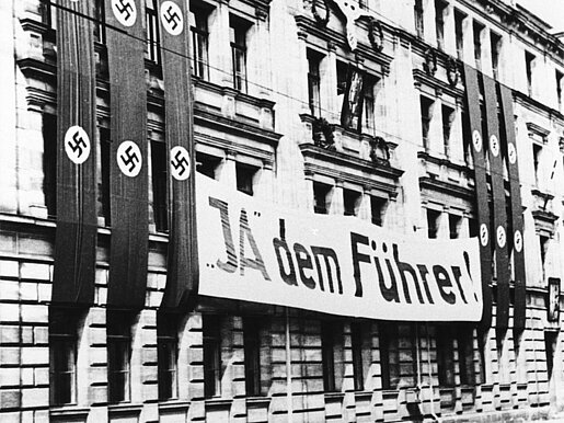 Nationalsozialistische Propaganda © Wikipedia CC
