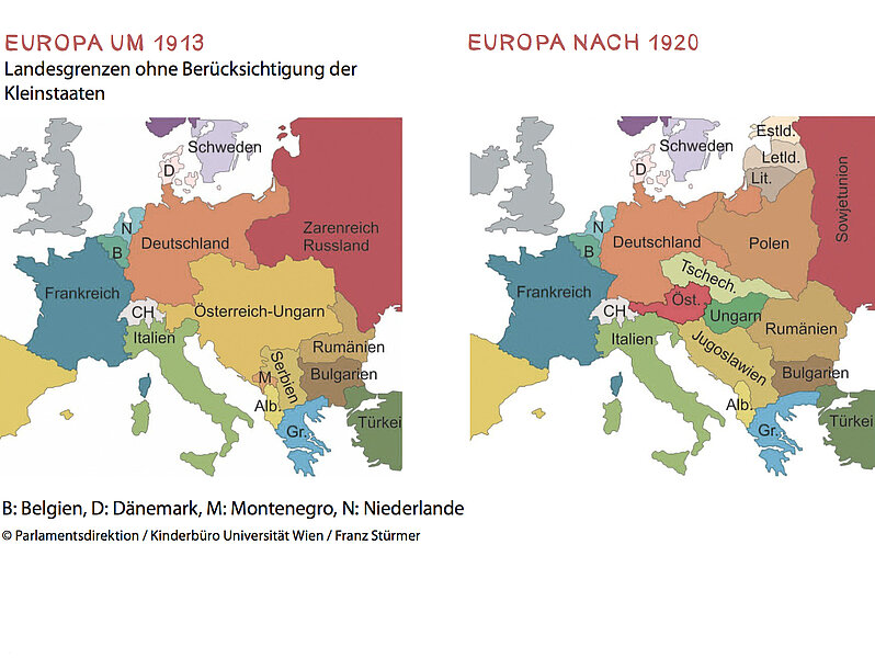 Bündnisse Vor Dem Ersten Weltkrieg Die Anfangsjahre der Ersten Republik - DemokratieWEBstatt.at