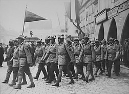 Wehrverbände – Aufmarsch der Heimwehr 1932 © ÖNB / Lothar Rübelt