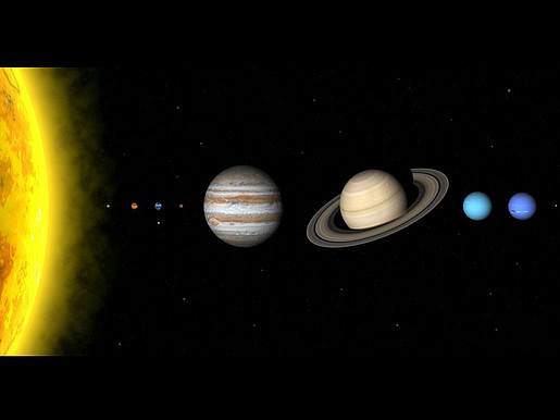 Planeten im Sonnensystem © oorka / Clipdealer