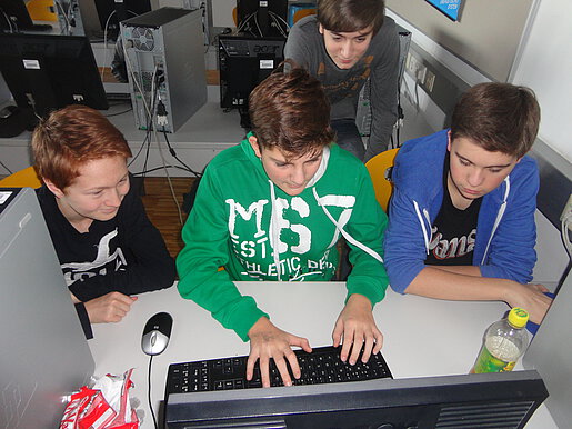 Schüler des BRG Wels © BRG Wels