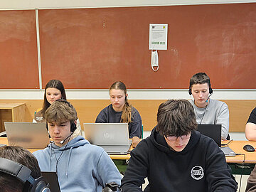 Schüler:innen des BG/BRG/BORG Schärding © privat