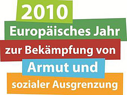 EU Logo für das Jahr zur Bekämpfung von Armut und sozialer Ausgrenzung EU Logo für das Jahr zur Bekämpfung von Armut und sozialer Ausgrenzung