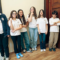Cross Country Workshop with a class from Albania