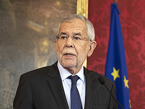 Der österreichische Bundespräsident Alexander Van der Bellen