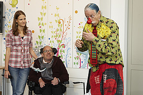 Patch Adams zu Gast in der DemokratieWERKStatt, © Parlamentsdirektion / Mike Ranz