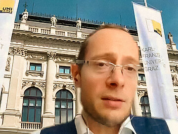 Juergen Pirker beim beim Chat zum Thema "Volksgruppen in OE" am 16.04.2026