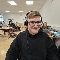 Schueler:innen der Landesberufsschule Stockerau