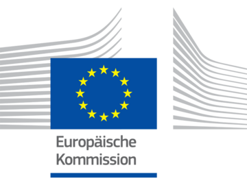 Das Logo der Europäischen Kommission.