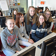 SchülerInnen der 1. Klasse HLW Horn © privat