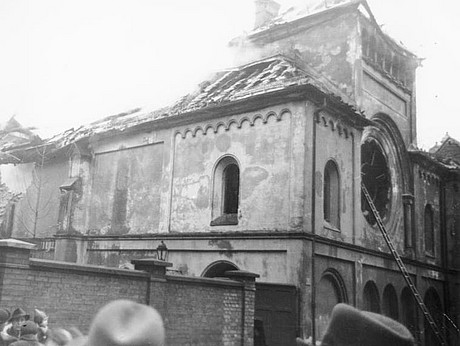 Brennende Synagoge München 1938