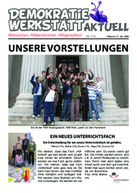 Demokratiewerkstatt aktuell