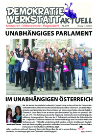 Werkstatt mit ParlamentarierInnen ()