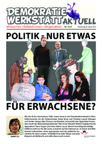 Werkstatt mit ParlamentarierInnen ()
