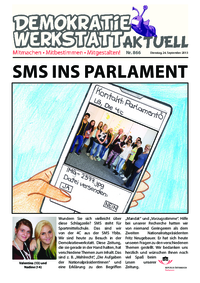 Werkstatt mit ParlamentarierInnen () Werkstatt mit ParlamentarierInnen ()