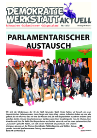 Werkstatt mit ParlamentarierInnen ()