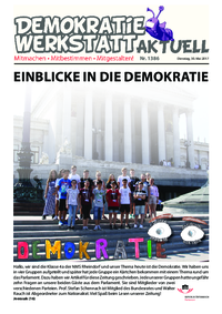 Werkstatt mit ParlamentarierInnen ()