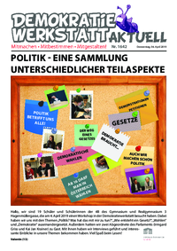 Werkstatt PolitikerInnen (Zeitung)