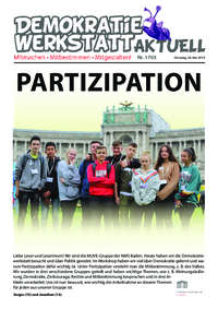 Werkstatt Partizipation (Zeitung)
