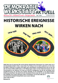 Werkstatt Zeitreise (Zeitung)
