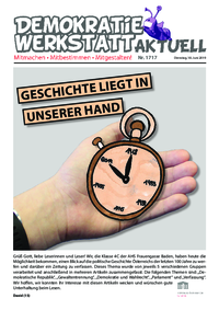 Werkstatt Zeitreise (Zeitung)