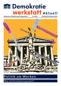 Werkstatt Politiker:innen (Zeitung)