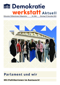 Werkstatt Politiker:innen (Zeitung)