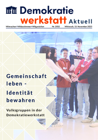 Werkstatt Partizipation (Zeitung) Werkstatt Partizipation (Zeitung)