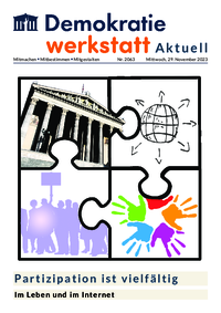 Werkstatt Partizipation (Zeitung) Werkstatt Partizipation (Zeitung)