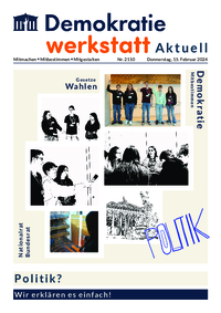 Werkstatt Politiker:innen (Zeitung) Werkstatt Politiker:innen (Zeitung)