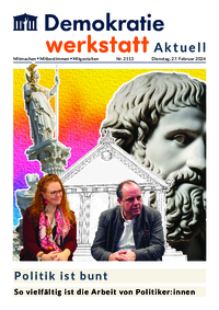 Werkstatt Politiker:innen (Zeitung) Werkstatt Politiker:innen (Zeitung)