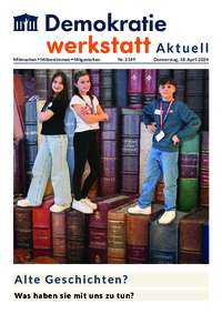 Werkstatt Zeitreise (Zeitung)