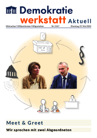 Werkstatt Politiker:innen (Zeitung)