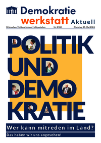 Werkstatt Politiker:innen (Zeitung)