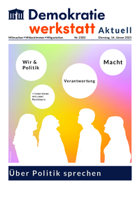Werkstatt Politiker:innen (Zeitung)